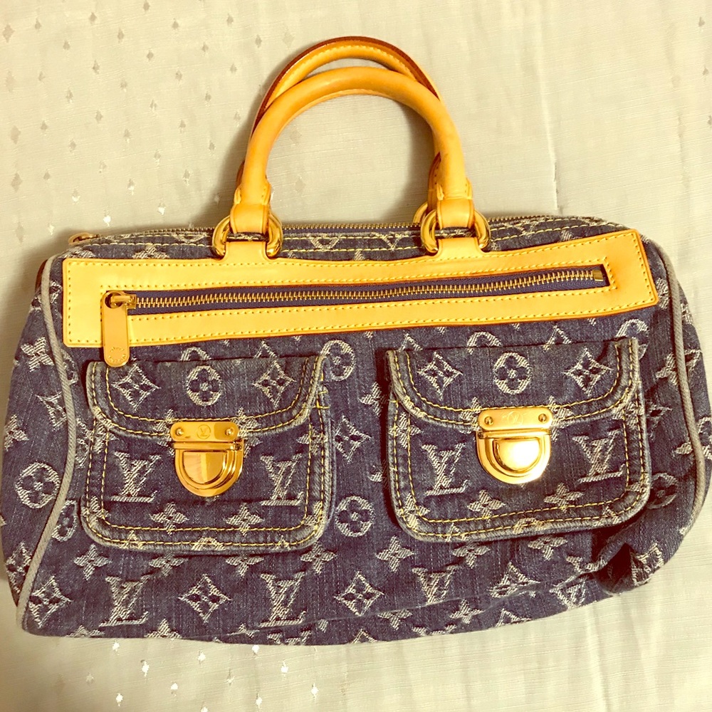 Louis Vuitton Denim Hand Bag